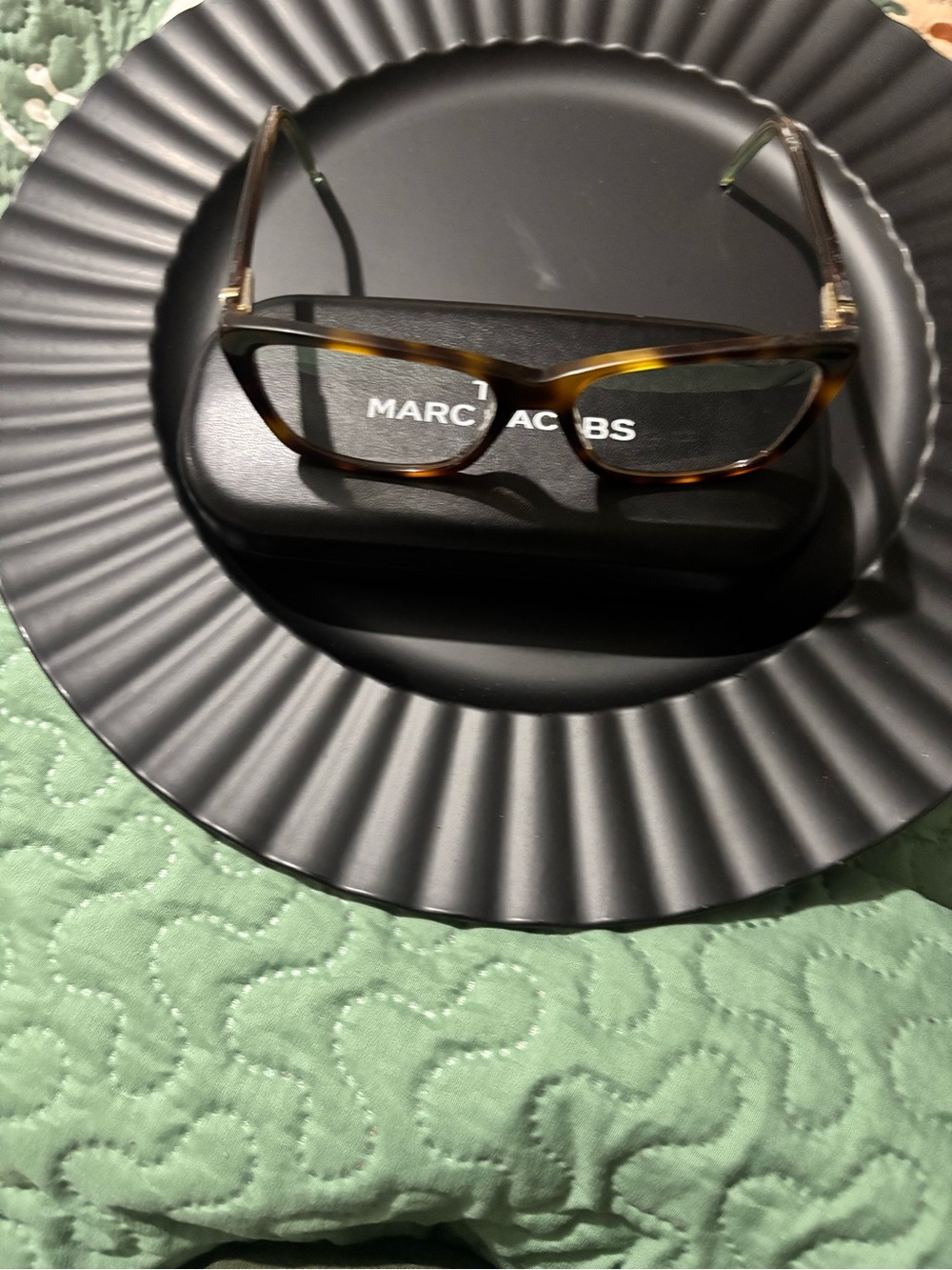 Marc Jacobs Brown with Gold Temples! Women glasses